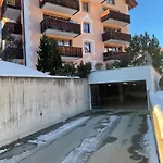 公寓 2,5 Mit Bergblick In Engadin 楚茨