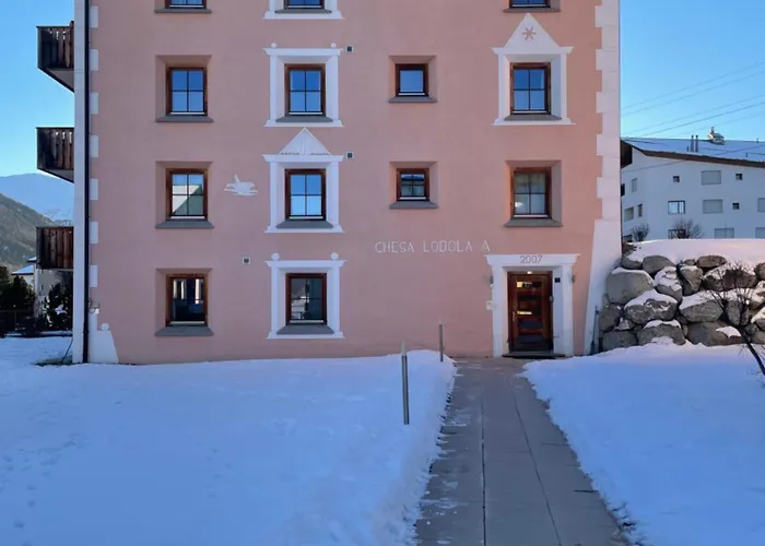 2,5 Mit Bergblick In Engadin Appartement Zuoz